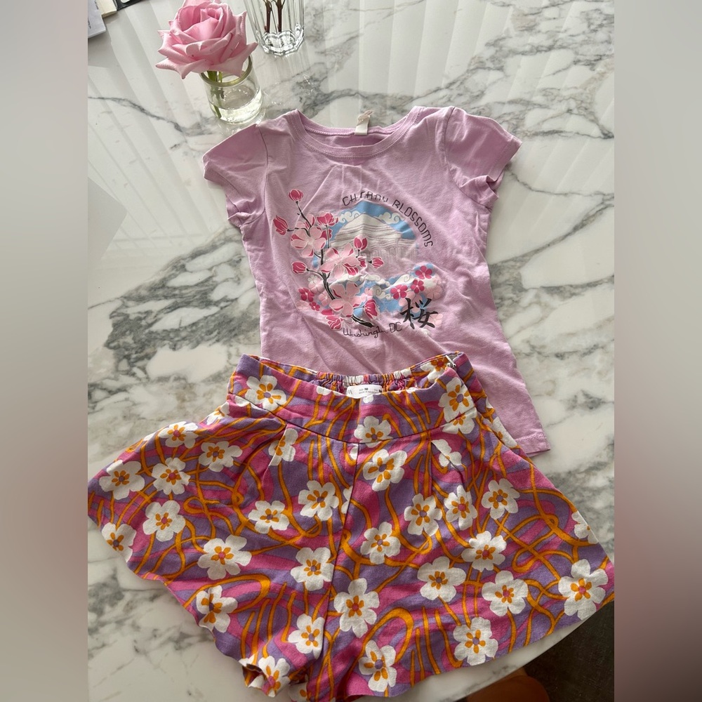Zara set for kids girl size 8